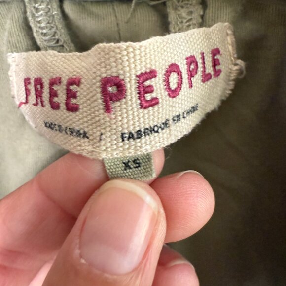 Free People Dolman Duvet Coat \\ Size XS // Sage Green - Picture 7 of 7